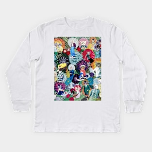 Cat People Kids Long Sleeve T-Shirt